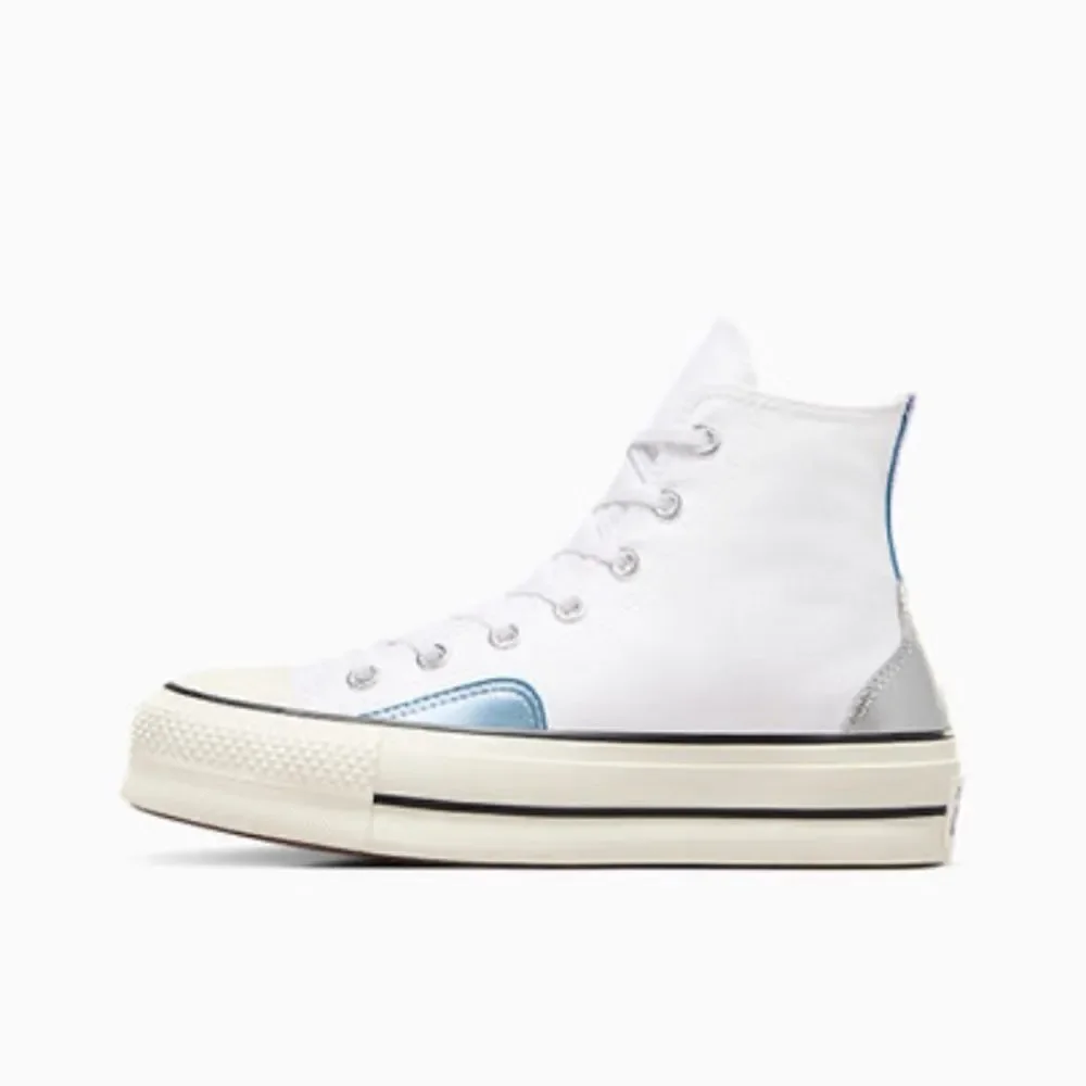 Converse Converse All Star Lift Platform Chrome Sneaker Shoes size 10